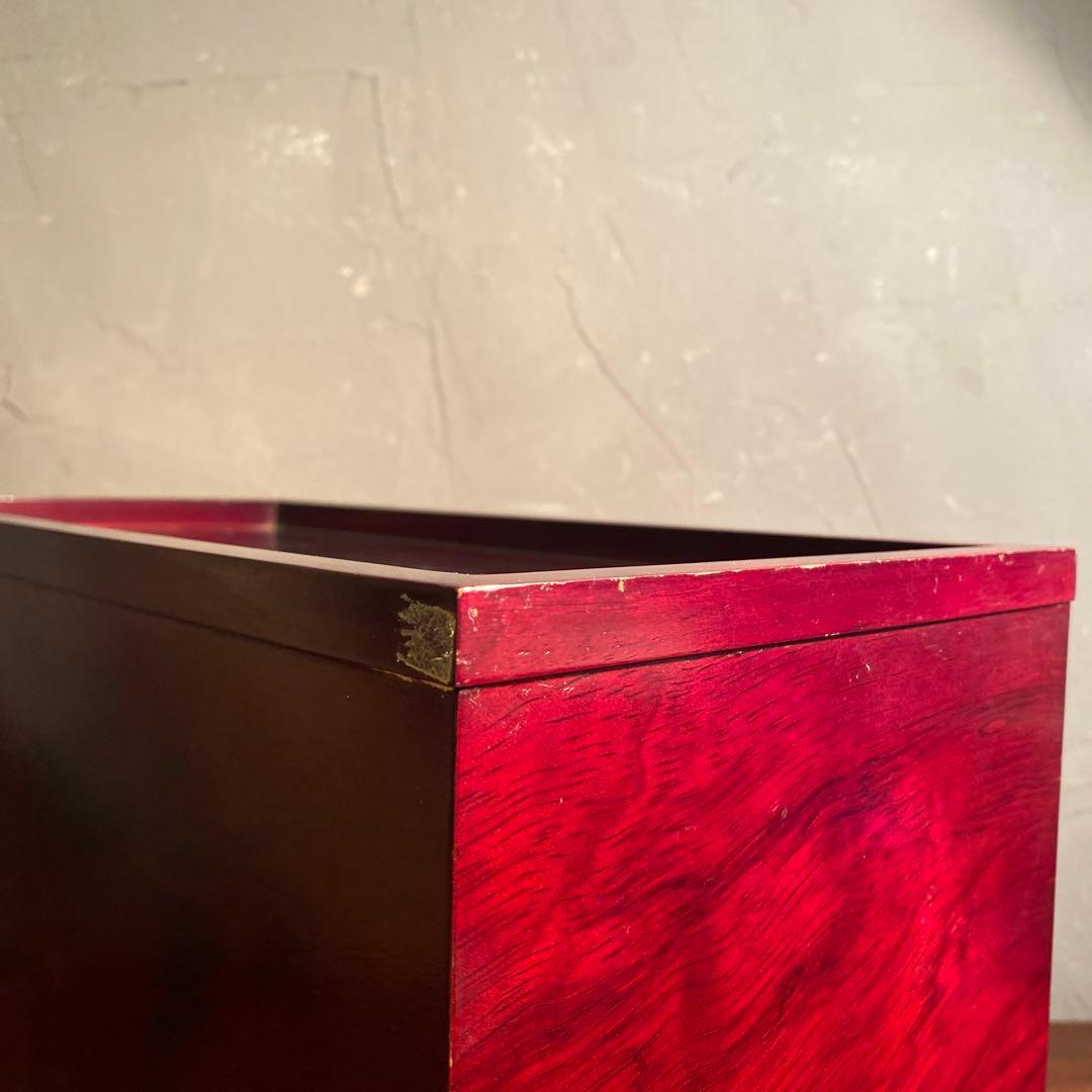 昭和レトロ 三段小引き出し ローズウッド 収納 インテリア 古家具