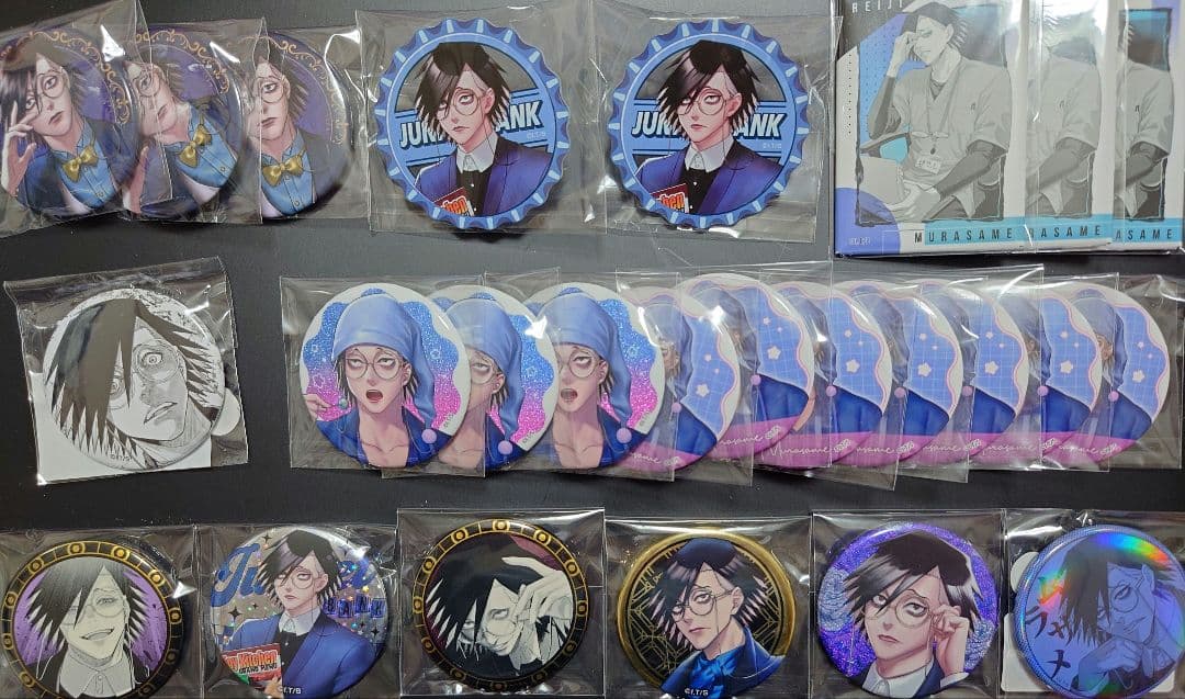 【ジャンケットバンク】 村雨礼二 缶バッジ