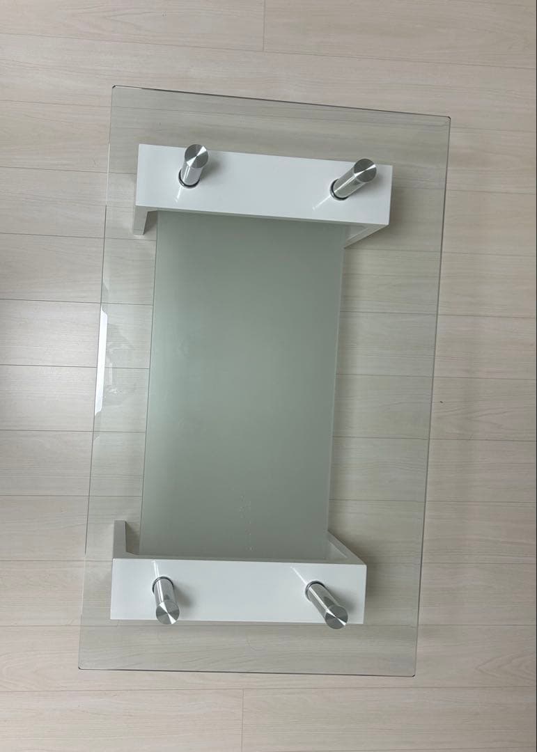 モダンガラスセンターテーブル