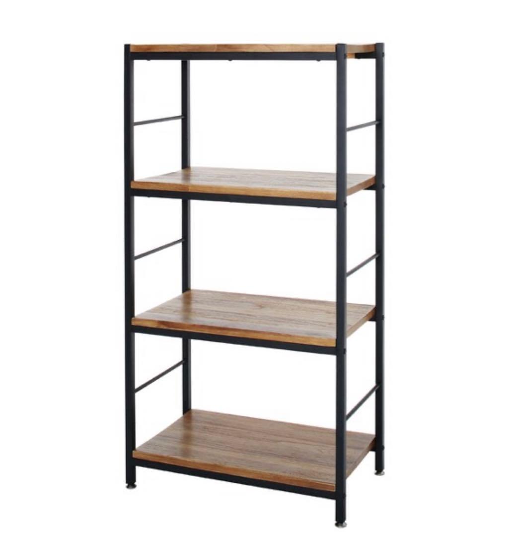 ヴィンテージスタイルのシェルフ(W60 BR)