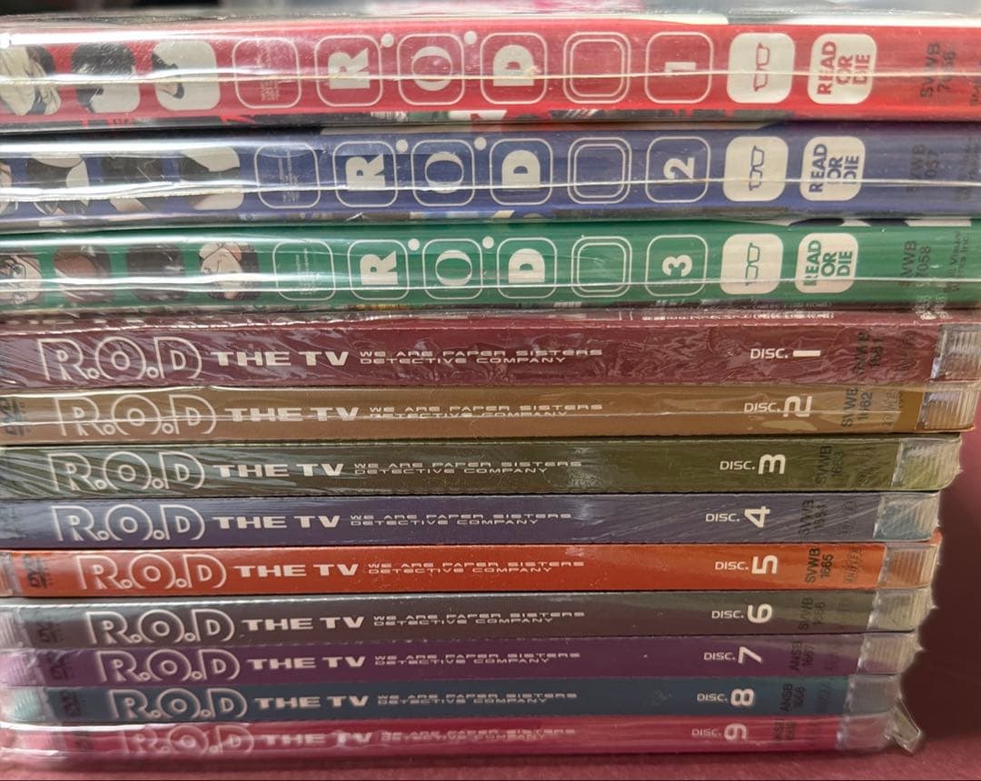 DVD OVA版R.O.D全３巻＋TV版R.O.D全９巻
