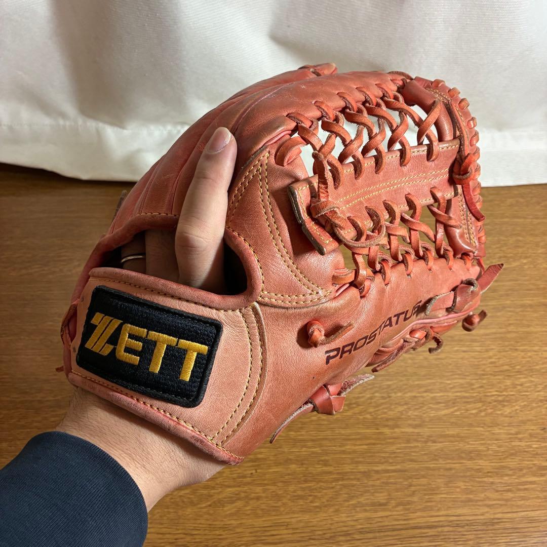 ZETT プロステイタス 一般軟式 グローブ グラブ オールラウンド 美品