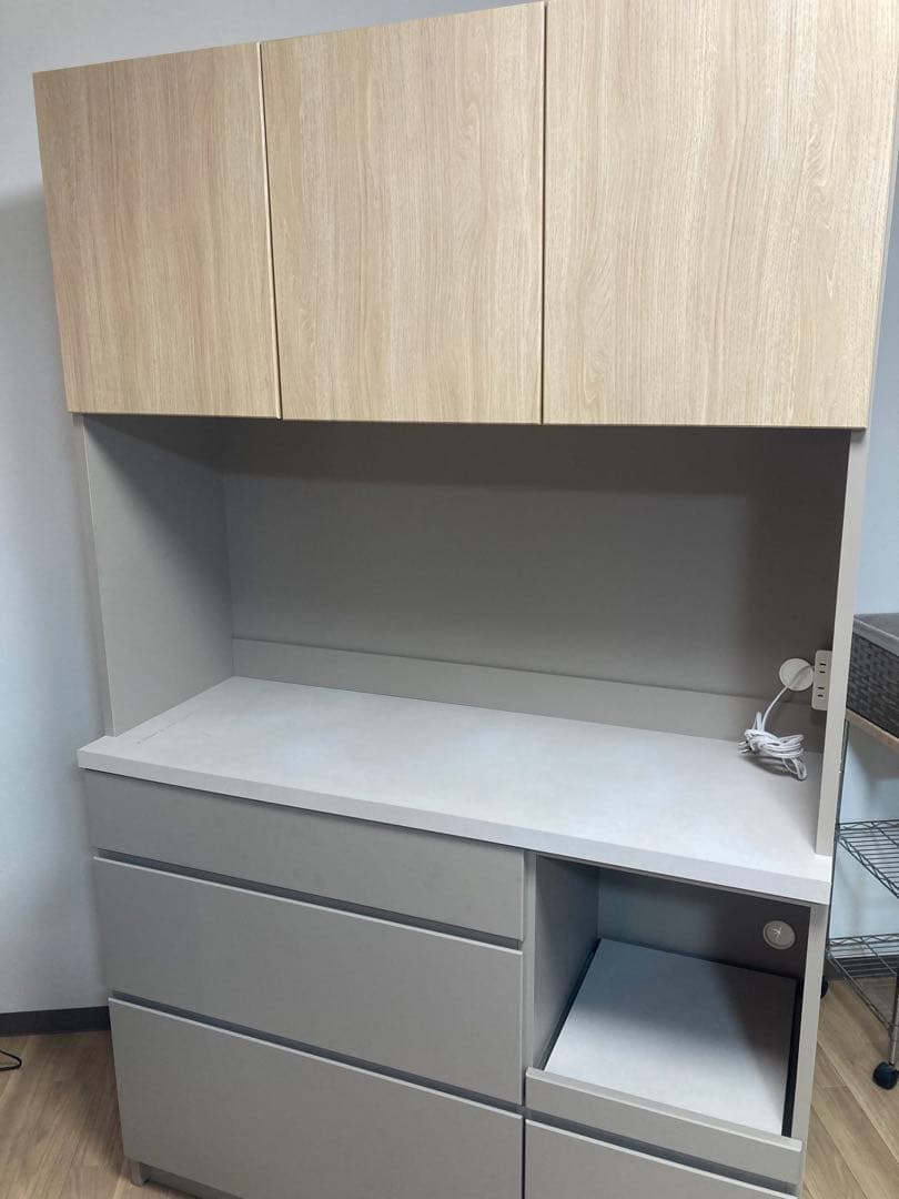 カップボード　食器棚　120 キッチン収納