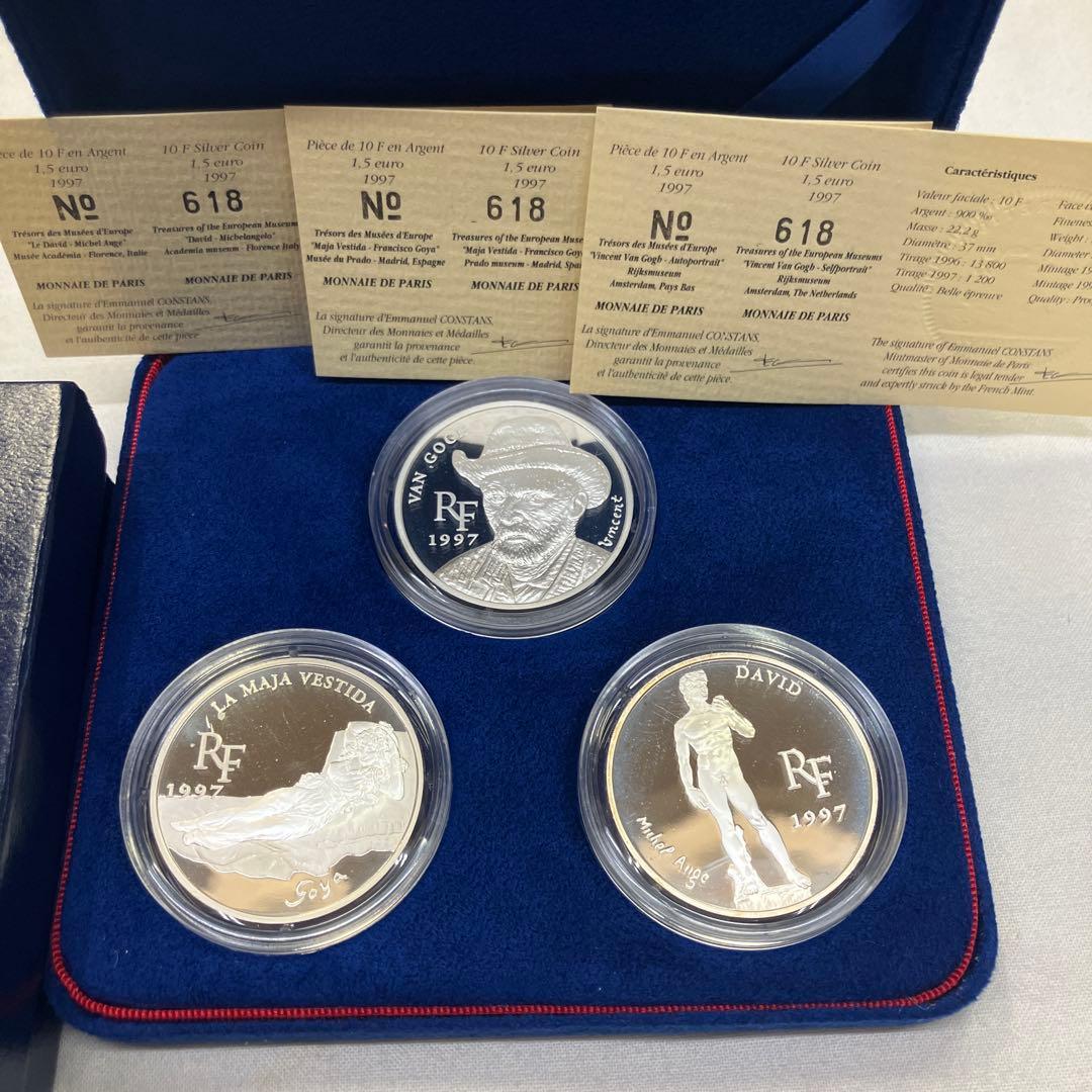 F*0様 SV900 MONNAIE DE PARIS モネ・ド・パリ 銀貨 3