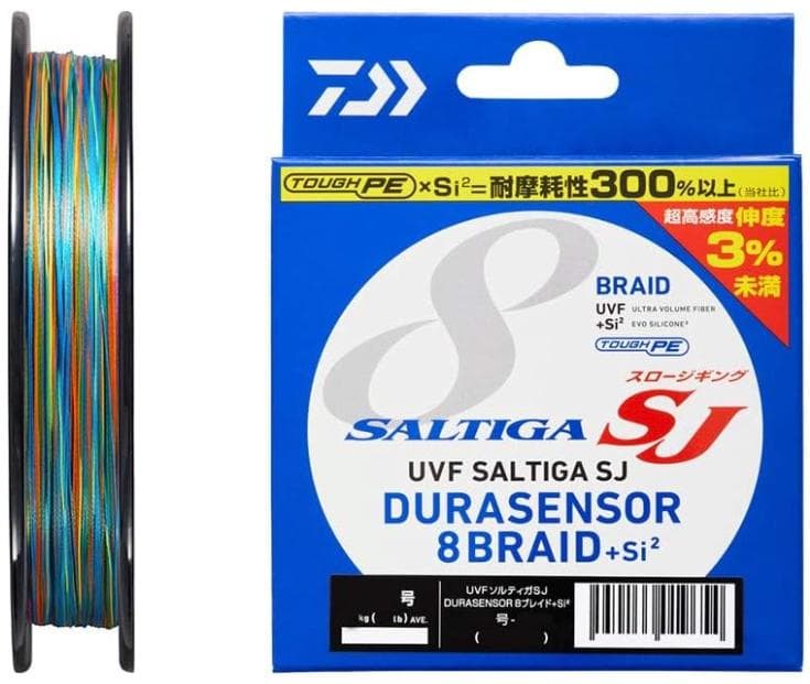 ダイワ PEライン ソルティガ デュラセンサー ×8+Si2 2号 1200m