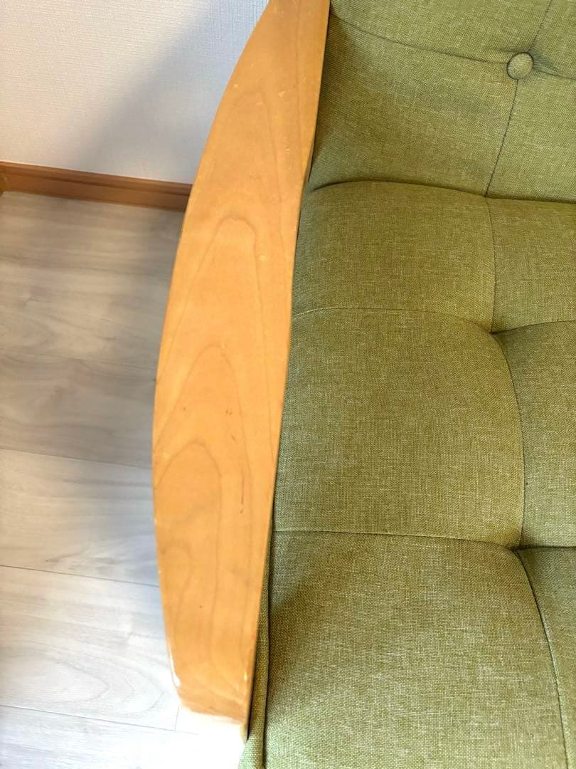 【送料込】2人掛け コンパクトソファ 　ニトリ ルッキ